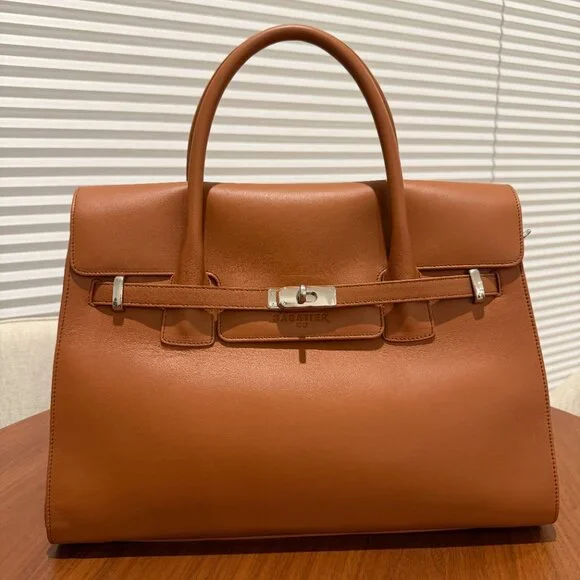 Sabatier 1947 BELLECOUR 617 SOLA HAVANA Cognac smooth leather - Picture 2 of 9